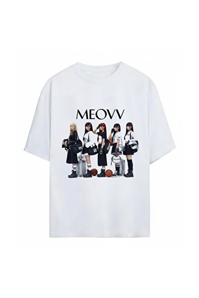 SVART WEAR Meovv K-Pop Unisex Oversize 100% Cotton T-Shirt