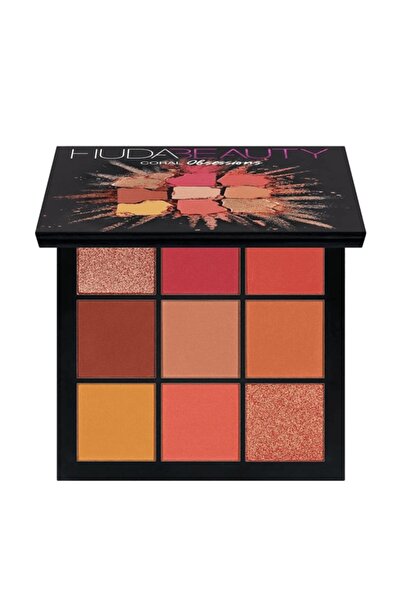 Huda Beauty هـدى بيوتـي مجموعه ظلال عيون أوبسيشنز - كورال