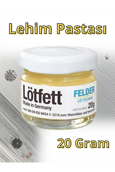 Genel Markalar Lötfett 20 Gram Cam Şişede Lehim Pastası