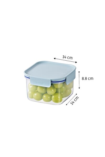 locknlock Classic Plus Square Food Container 860ml (PACK of 2) – Mint, Airtight & BPA-Free