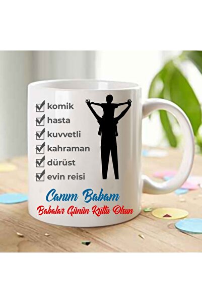 Baba için hediye kupa model 36