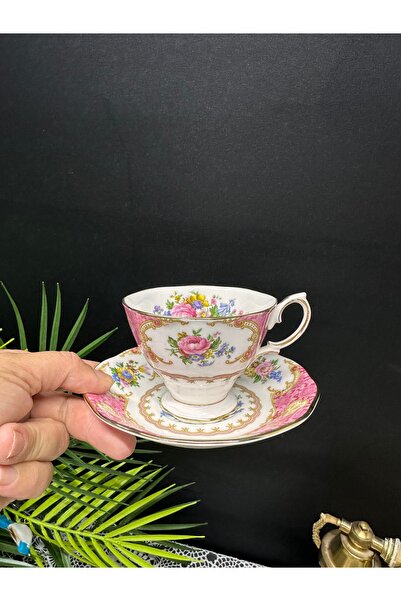 Royal Albert lady carly kahve fincanı