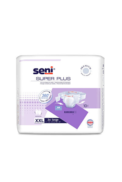 Seni Scutece pentru adulți Super Plus, XXL, 10 bucăți
