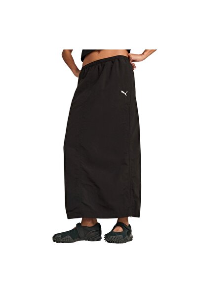 Puma WARDROBE ESS ΥΦΑΝΤΗ ΜΑΞΙ ΦΟΥΣΤΑ ΜΑΥΡΗ Μ