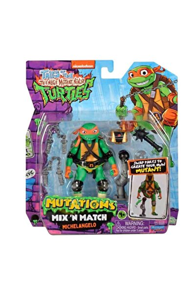 GIOCHI PREZIOSI TMNT Mix'n Match Michelangelo Figürü 11 Cm