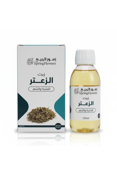 spring flowers زيت الزعتر من زهور الربيع للبشرة والشعر 125 مل