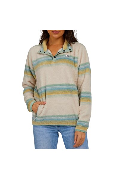 Salty Crew Ήρεμα Θάλασσα W Πουλόβερ Φλις Σεντόνι XL