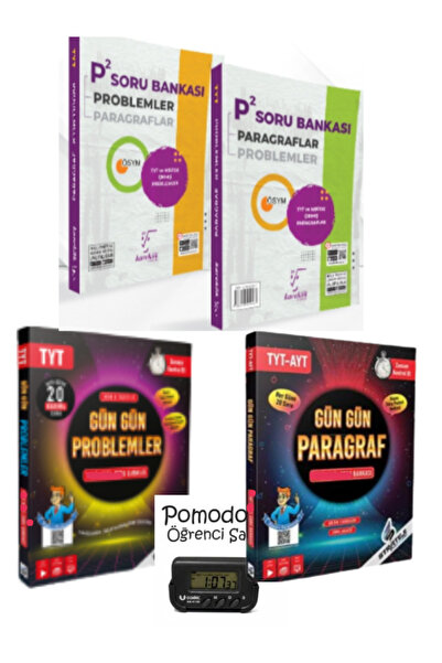 Karekök Yayınları TYT P2 PARAGRAF +PROBLEM VE GÜNGÜN PARAGRAF+PROBLEM SETİ 4 ...