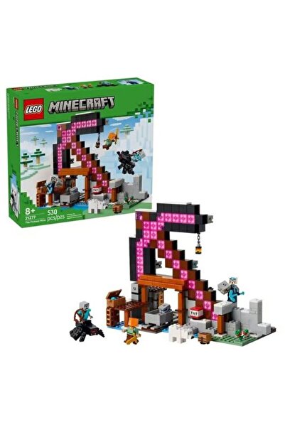 MASKOETİCARET LEGO MINECRAFT THE PICKAXE MINE 21277 530 Pcs
