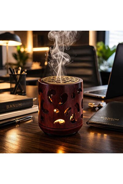 Banum Luxury Aromaterapi ve Meditasyon için İdeal Dekoratif Tütsuluk Buhurdanlık