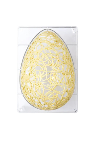 DECORA Polycarbonate Chocolate Egg Mold, 330x215x105mm, 1kg