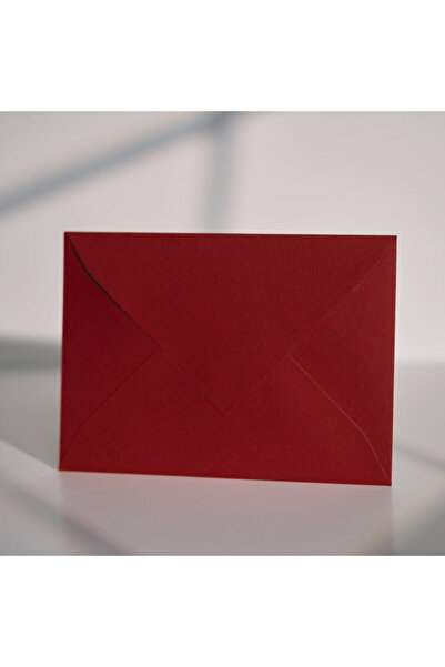 Ceara Sigilii Boutique 25 τεμάχια B6 (125x175mm) Κόκκινοι Ανάγλυφοι Φάκελοι γ...