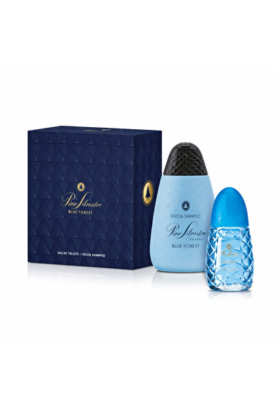 Pino Silvestre Blue Forest Ανδρικό Σετ Δώρου, Νερό Τουαλέτας 75 ml + Σαμπουάν...