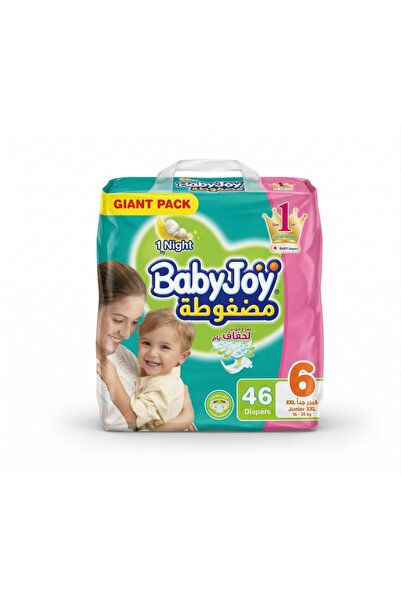 Baby Joy حفاضات بيبي جوي جاينت رقم 6 - 46 حفاضة