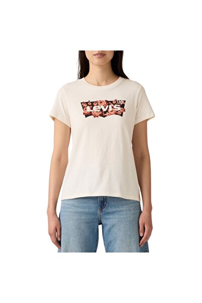 Levis ΤΟ ΤΕΛΕΙΟ W TEE ΜΠΕΖ ΡΟΖ ΜΕ ΣΤΑΜΠΑ ΜΠΡΟΣΤΑ XL