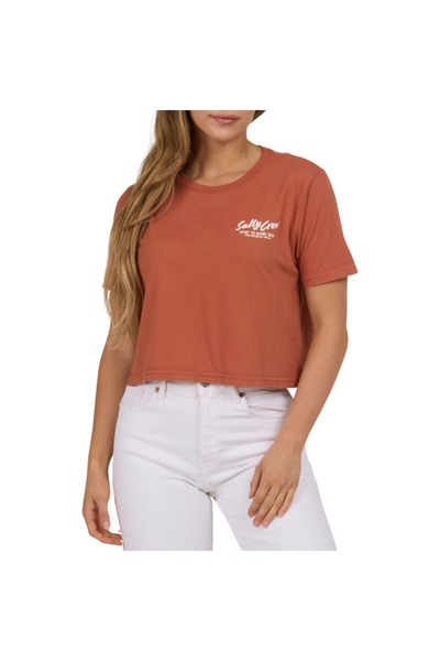 Salty Crew ΕΝΥΔΡΕΙΟ ΨΑΡΙΩΝ CROP W TEE SIERRA S