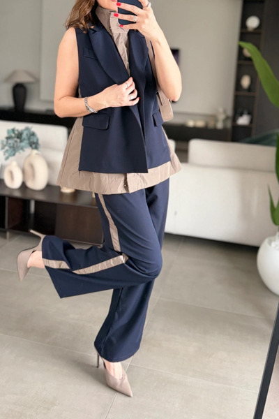 Suziş ΣΕΤ ΓΙΛΕΚΟ ΚΑΙ ΠΑΝΤΕΛΟΝΙ ΑΠΟ ΥΦΑΣΜΑ ΑΕΡΟΠΟΡΙΚΟΥ ΕΙΔΟΥΣ ΜΕ ΓΑΡΝΙΤΟΥΡΓΙΑ ...