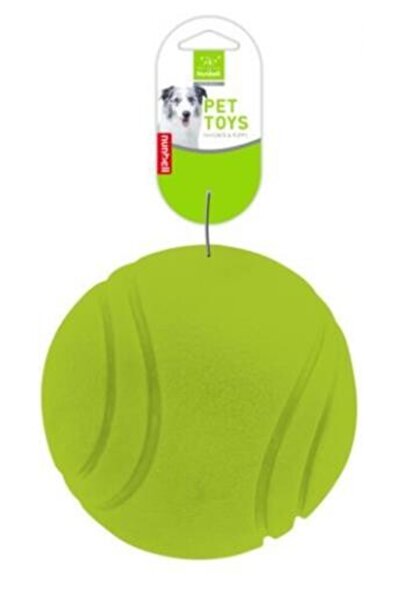Nunbell Plastic Hard Ball Dog Toy L