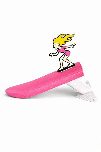 edoy Çocuklar İçin Pembe Surf Oyuncak – Havuz & Plaj Eğlencesi Su Oyuncağı Ço...