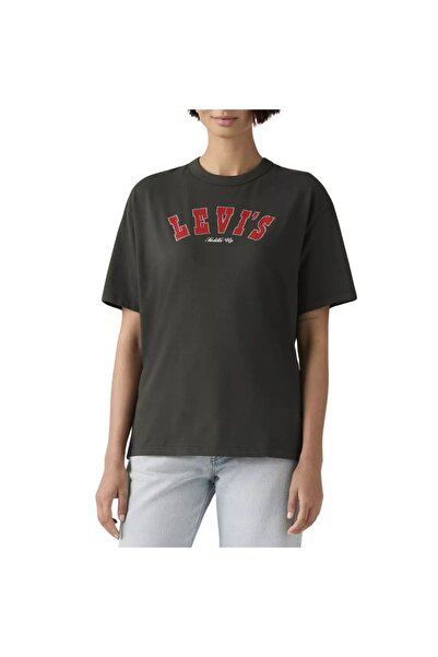 Levis ΓΡΑΦΙΚΟ ΜΠΛΟΥΖΑΚΙ TABOR ΜΑΥΡΟ ΜΕ ΣΤΡΑΣ ΚΑΙ ΤΥΠΩΜΑ ΤΟΥΒΛΟΥ ΣΕ ΣΧΗΜΑ ΤΟΥΒ...