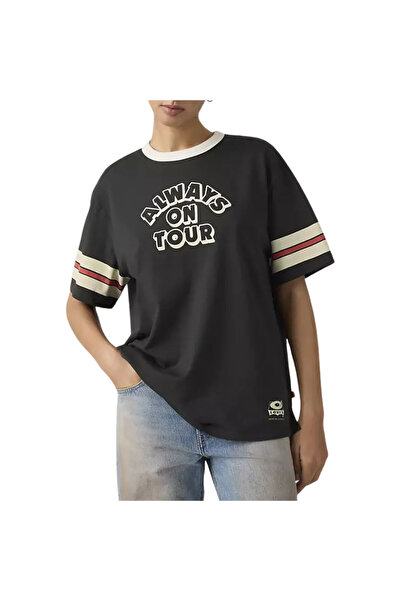 Levis ΓΥΝΑΙΚΕΙΟ ΜΠΛΟΥΖΑΚΙ ΜΕ ΣΧΕΔΙΑ - ΜΑΥΡΟ ALWAYS ON TOUR S