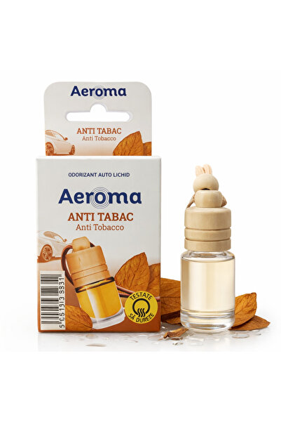 Aeroma Υγρό Αρωματικό Αυτοκινήτου, Εξουδετερωτής Οσμής Καπνού, 6ml, Φρέσκο Άρ...