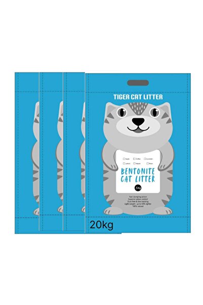 Tiger Cat Litter أو بريميوم ألترا كلامبينج (20 كجم)