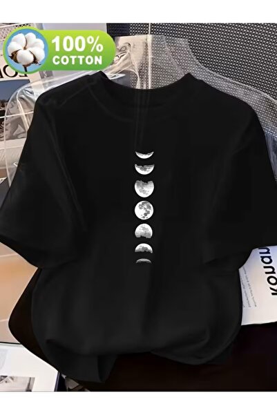 oneagılyazı Μπλουζάκι με στάμπα. Κοντομάνικο καλοκαιρινό & ανοιξιάτικο casual...