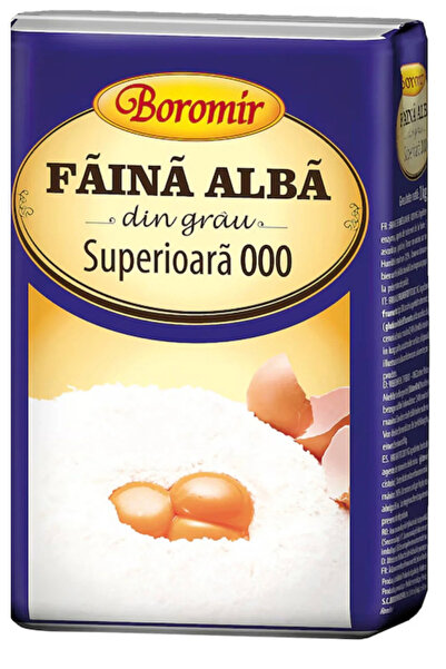 Boromir αλεύρι λευκό εκλεκτό 000, 5x1 κιλό