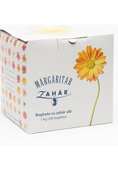 Margaritar Λευκή κρυσταλλική ζάχαρη 200*5γρ, 1 κιλό