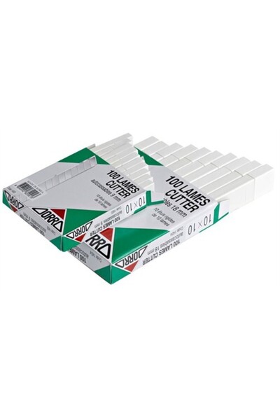 Zorro Maket Bıçağ Yedeği Geniş Büyük Boy 10'lu 1 Tüp 7 Kırılım