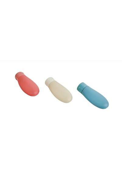Midi زجاجات كريمات سفر أنيقة (3 قطع)