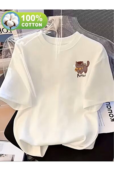 oneagılyazı Μπλουζάκι με στάμπα. Κοντομάνικο καλοκαιρινό & ανοιξιάτικο casual...