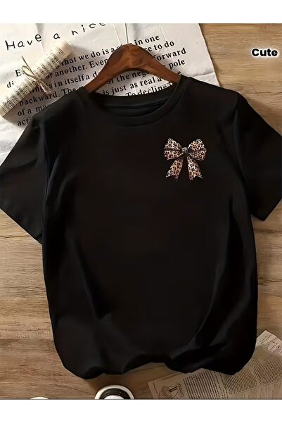 yombaa Μπλουζάκι με στάμπα. Κοντομάνικο καλοκαιρινό & ανοιξιάτικο casual τοπ,...