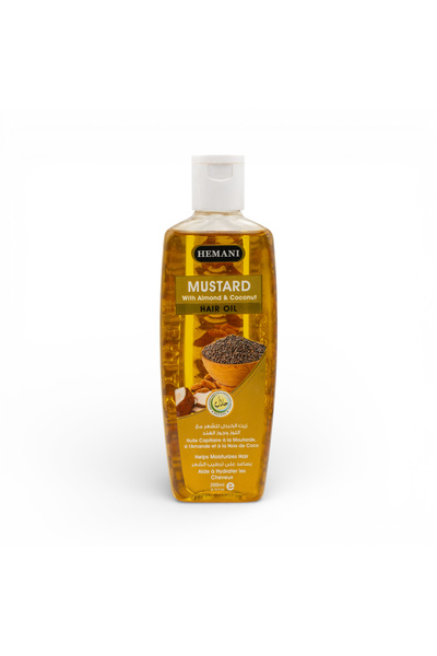 HEMANI Mustard Herbal Hair Oil 200ml