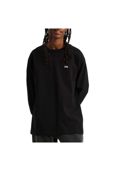 Vans LEFT CHEST II LOSE LS TEE ΜΑΥΡΟ L