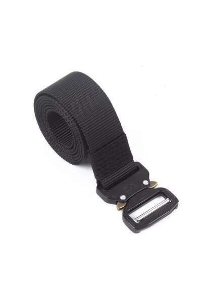 İZMİR ASKERİ MALZEME 125 Cm Kobra Model Siyah Renkli Tactical Metal Tokali Ka...