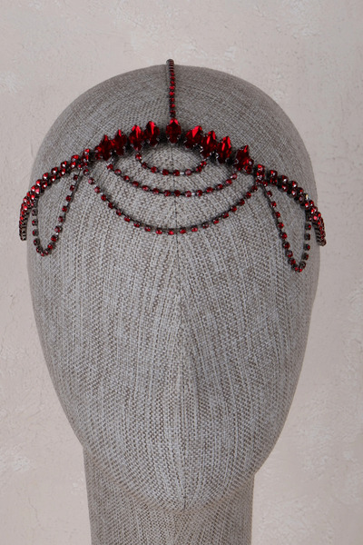 Limelia Κομψό αξεσουάρ μαλλιών με κρυστάλλινες πέτρες, νυφικό στέμμα, για την...