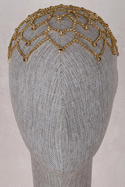 Limelia Πολυτελές αξεσουάρ μαλλιών νύφης από κρυστάλλινες πέτρες, βραδινό φόρ...