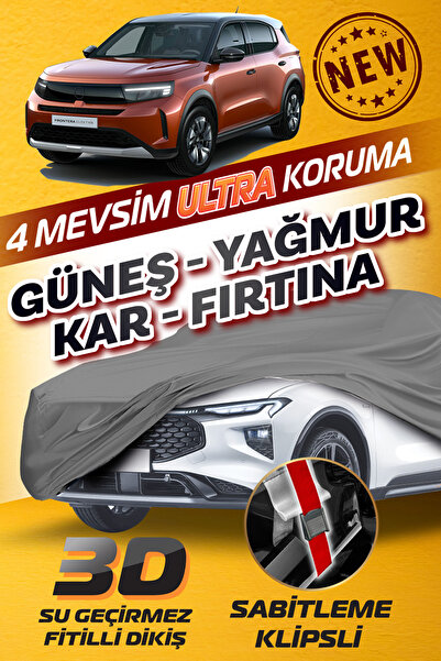 Budge Opel Frontera - KLİPSLİ 4 MEVSİM Araba brandası - oto çadır örtü