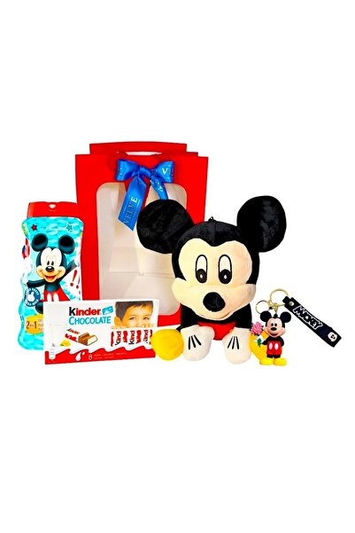 velve Πακέτο δώρου Μίκυ Μάους, με παιχνίδι πάνω από 30 εκ., μπρελόκ, Σοκολάτα...