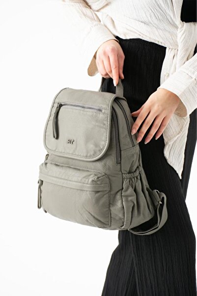 Baginn Y.S.Deri Γυναικείο σακίδιο πλάτης Κατάλληλο για καθημερινή χρήση, με π...