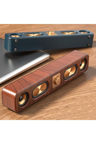ARELL TEKNOLOJİ Taşınabilir Çift Hoparlör Stereo Bar Ses Kutusu