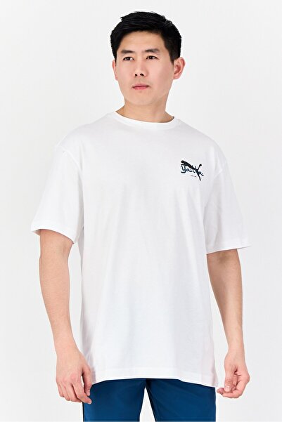 Puma Men Relaxed Fit Short Sleeve Outdoor T-Shirt, White