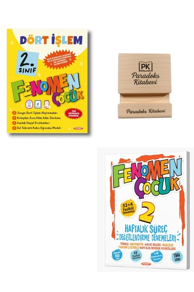 Fenomen Yayıncılık Fenomen 2. Sınıf Dört İşlem ve Haftalık Süreç Değerlendirm...
