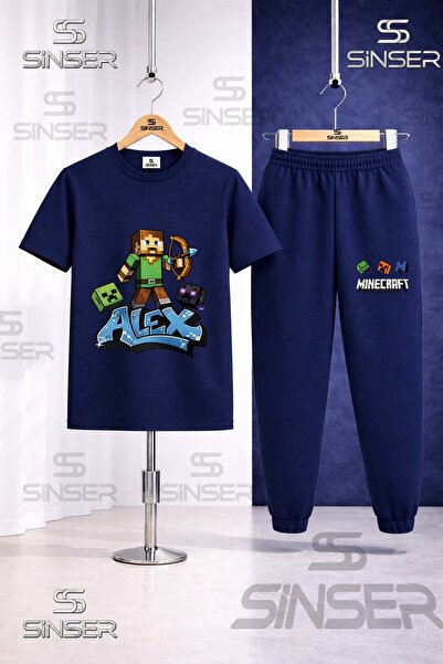 SS SİNSER Παιδικό Σετ Φόρμας με Στάμπα ALEKS OK ATAN