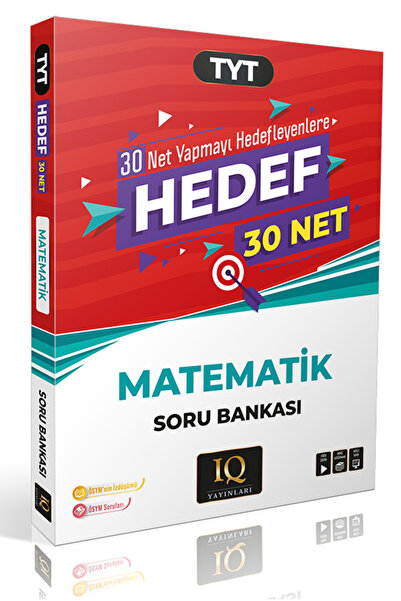 IQ YAYINLARI TYT Hedef 30 Net Matematik Soru Bankası