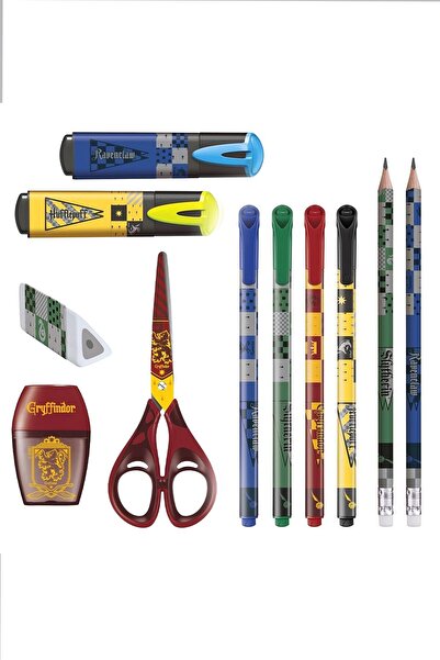 Harry Potter Maped x Dekomus Lisanslı Magic School Collection Özel Kutulu 16 Parça Premium Kırtasiye