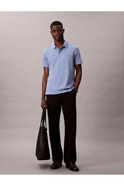 Calvin Klein Erkek Supima Chest Polo T-shirt