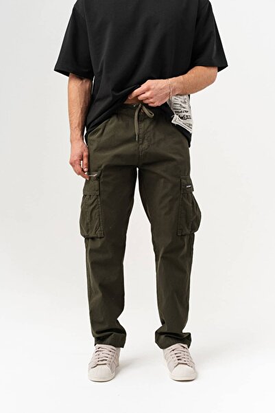 go gang own Παντελόνι με φερμουάρ Striker και λεπτομέρεια τσέπης Cargo
